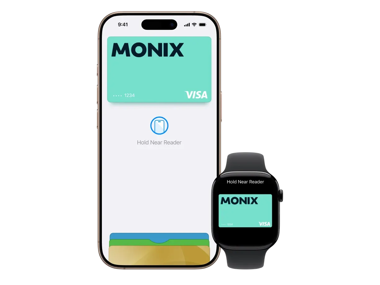 IPhone va Apple Watch uchun MONIX kartasi